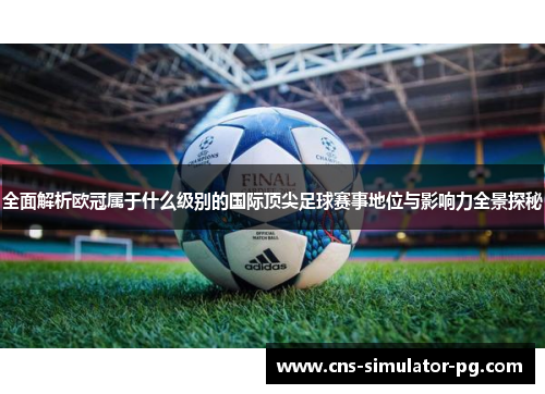 全面解析欧冠属于什么级别的国际顶尖足球赛事地位与影响力全景探秘 全面解析欧冠属于什么级别的国际顶尖足球赛事地位与影响力全景探秘